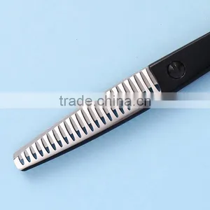 CA-623DB 6inch 23teeth Black Coated Pet Thinning Scissors thumbnail-2