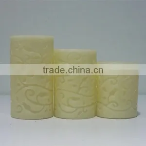 High Quality Carved LED Candle Set thumbnail-1