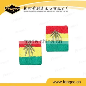 100% Cotton Jacquard Satin Sweatband and Wristband thumbnail-4