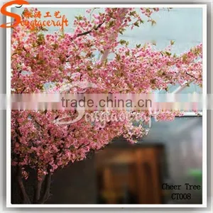 Nice Quality Large Outdoor Silk Light Pink Artitificial Cherry Blossom Trees thumbnail-5