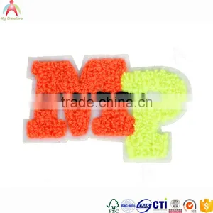 Patches Embroidery Sew on Embroidery Letter Patches for Hat Chenille Patches thumbnail-2
