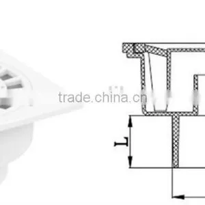 PVC Floor Drain GB Standard TY Factory Price Manufacturer Good QualityFitting UPVC Rubber Joint Plastic Fitting for Drainage thumbnail-1