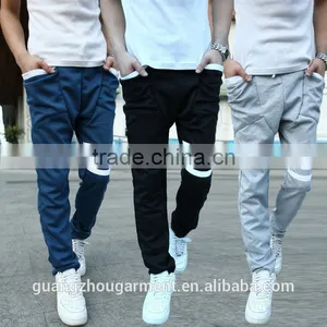 Casual Wholesale Custom Men's Cotton Blank Training Running Track Thick Sweatpants Jogger Sports Pants in 2015 Winter/autumn thumbnail-3