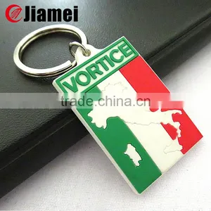 Oeko-tex Certificate Soft Pvc Rubber Custom PVC Keychain for Business Promotion thumbnail-1