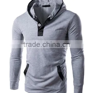 Men Fashion Sweatshirts Casual Hoodies Slim Fit Outwear High Quality Tops Pullover thumbnail-1