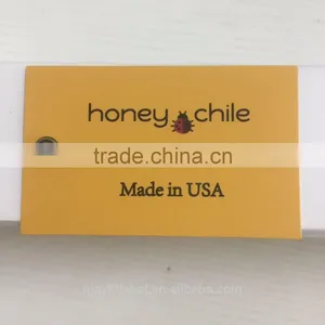 2017 Custom High Quality Private Jeans Hang Tags With Competitive Price thumbnail-5