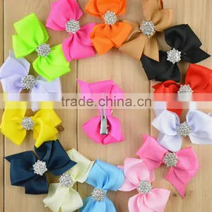 High Quality Butterfly Bow Hair Clip Hair Bowknot Clips Grosgrain Ribbon Hairpins Infant Baby Girls Hair Accessories thumbnail-2