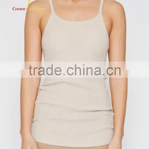 Ladies Sleeveless Knit Cashmere Pullover Sweater thumbnail-1