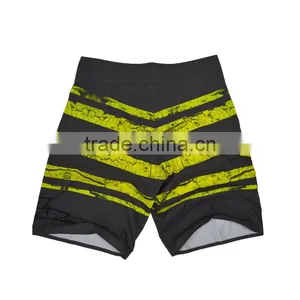 Mens Vintage Striped Board Shorts 100% Polyester thumbnail-2