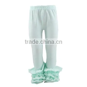 Wholesale Girls Boutique Ruffle Icing Leggings Pants Girls Kids Baby Toddler Spring Wear Valentine Icing Pants thumbnail-4