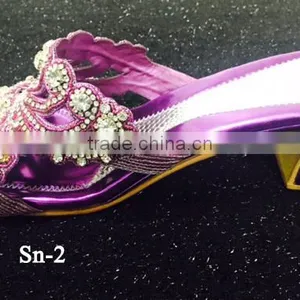 Designer Party Wear Ladies Sandals thumbnail-1