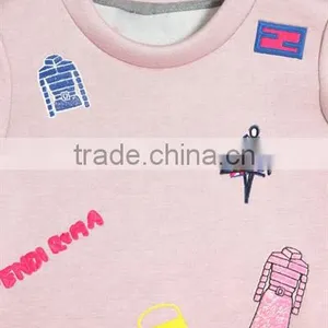 Wholesale One Piece Skirt Young Girls Fashion Pink Printed Skirt thumbnail-3