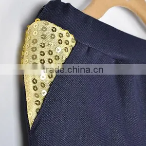 Wholesale 2015 New Korean Spring Autumn Fashion Hot Sale Sequin Children Jeans Pants thumbnail-5