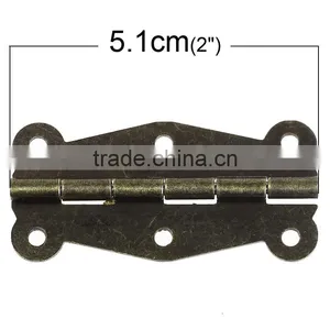 Wholesale Antique Bronze 6 Holes Door Butt Hinges thumbnail-3
