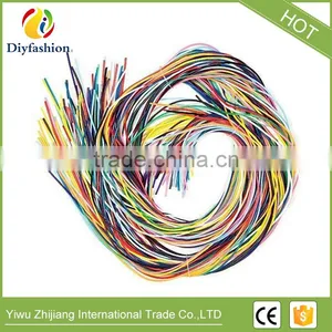 Hot Selling 1kg Each Roll DIY Round Hollow Knit Plastic PVC Scoubidou Strings thumbnail-2