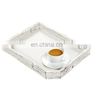 Antique Imitation Wooden Serving Tray  Cheese Tool Home Decor Tray thumbnail-1