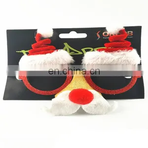 MCH-2329 Christmas Decoration Wholesale Funny Party Plastic Eye Glasses for Sale thumbnail-1