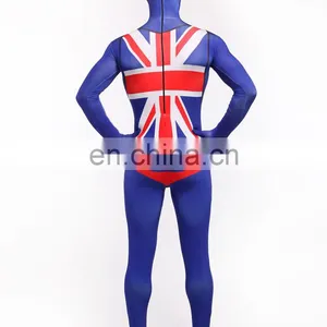 Morph Suit United Kingdom Spandex Full Body Costume UK thumbnail-5