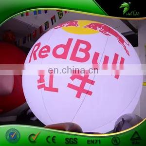 2.5m Helium Inflatable LED Balloon , White LED Lighting Balloon thumbnail-1