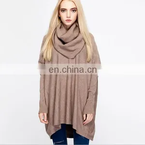 Hot New Retail Products Women Wear High Necked Sweater Made in China thumbnail-3