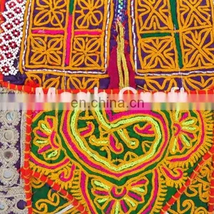 INDIAN BANJARA HIPPIE CLUTCH TRADITIONAL BOHEMIAN ETHNIC PURSE-AFGHANI BANJARA COIN CLUTCH PURSE thumbnail-5