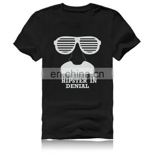 100% Cotton Man's Black T-shirt thumbnail-2