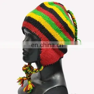 Rasta Scarves, Hats & Gloves Set thumbnail-1