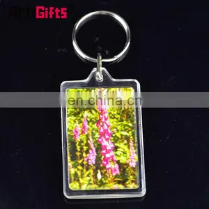 Promotion Bulk Round Clear Anime Custom Printed Blank Photo Acrylic Keychain Maker thumbnail-3
