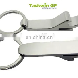 Simple Design Metal Bottle Opener Keyring for Promotion thumbnail-1