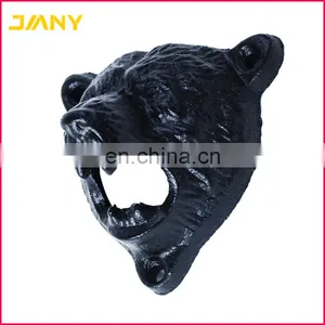 Custom Cast Iron Wall Mount Grizzly Bear Beer/Soda Bottle Opener thumbnail-5