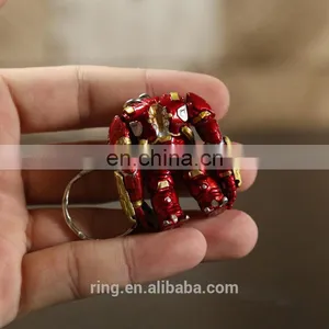 Avergers Age of Ultron Hulk Buster Iron Man Keychain 4cm Action Figure Keychain thumbnail-1