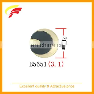 17mm Two Parts Zinc Alloy Zamak Hand Snap Button for Men's Suit thumbnail-2