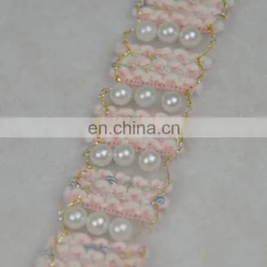 Italian Design Pearl Beads Trim for Dresses Decoration thumbnail-5