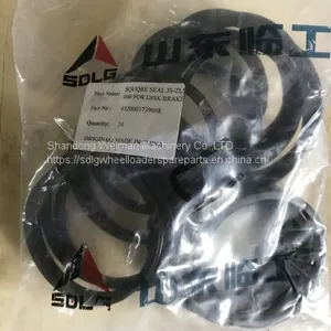 Genuine SDLG LG968 Wheel Loader Spare Parts 4120001739008 SQUQRE SEAL JS-ZL50-006 thumbnail-2