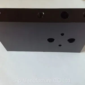 Bush and Plate 6061-t6 Aluminium-black Anodized of High Qulity Customized thumbnail-2