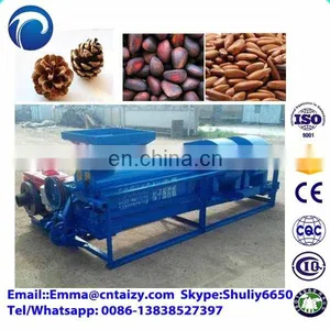 Pine Nut Threshing Machine Sunflower Seed Sheller Machine Pine Cone Sheller and Dust Removing Machine thumbnail-3
