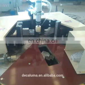 Aluminum Fabrication Machine Single Head Hydraulic Corner Crimping Machines thumbnail-2