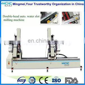 Automatic Cutter Changer PVC / UPVC Window Three Axis Water Slot Milling Machine thumbnail-3