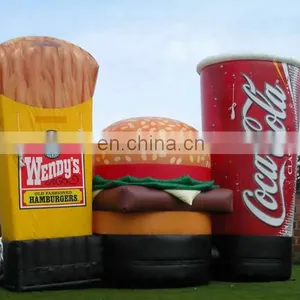 Colorful Advertising Inflatable Branded Salad Bottle Shape With Blower for Business Events thumbnail-3