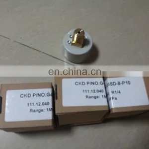CKD Brand New 45mm Mini Pressure Gauge G45D-6-P10 thumbnail-5