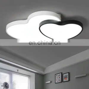Creative Acrylic Double Heart Living Room Lamp Simple Personality Lamps thumbnail-3