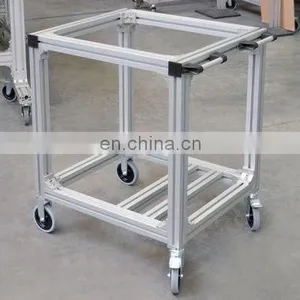 SHENGXIN High Quality Powder Coated/anodized Industrial Aluminum Section for Production Line thumbnail-3