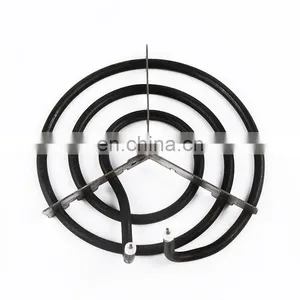 Factory Stainless Steel Electric Stove Single Burner Hot Plate Heating Element/cooker Coil Black Circular Tubular Heater thumbnail-6