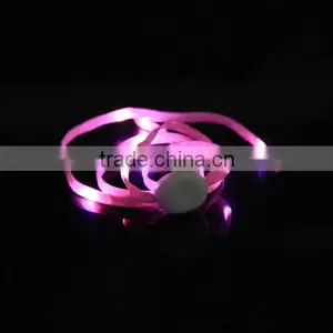 LED Flashing Lighting Light UP Glow in The Dark Skating Shoe Laces Shoelaces thumbnail-6