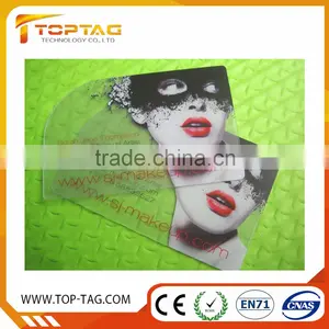 Standard Transparent Card With Embosing Number / Picture / Logo thumbnail-2