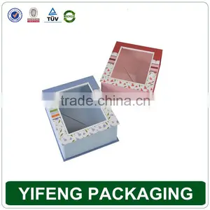 Guangzhou Fashion Cardboard Paper Box With PVC Window Custom Size thumbnail-3