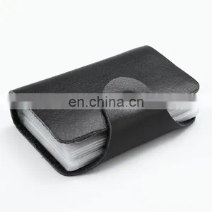 2018 Fashion Pu Function 24 Bits Card Case Business Card Holder Men Women Credit Passport Card Bag Id Passport Card Wallet H077 thumbnail-4