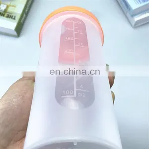 Amazon Sells 600ml Sports Water Bottle Plastic Portable Drinking Cup Shaker Outdoor Travel Water Bottle thumbnail-4