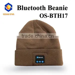Smart Talking Bluetooth Speaker Hat Stereo Bluetooth Beanie Hat thumbnail-1