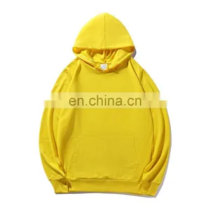 Custom Logo 280gsm High, Quality Plain White Pullover Sweatshirts Oversized Blank Hoodies for Men/ thumbnail-3
